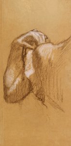 estudio de un brazo de Edgar Degas
