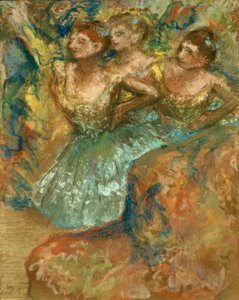 Grupo de bailarinas de Edgar Degas