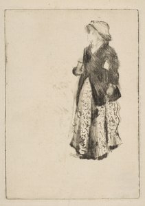 La actriz Ellen Andrée, 1879 de Edgar Degas