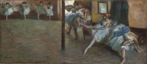 El ensayo del ballet, c.1891 de Edgar Degas