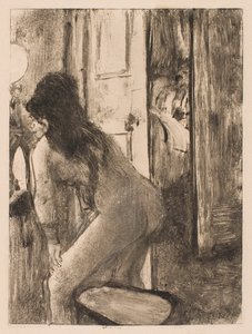 el bidé de Edgar Degas