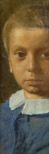 El niño en azul, c.1853-54 de Edgar Degas