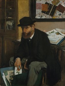 El Coleccionista de Grabados, 1866 de Edgar Degas
