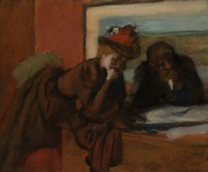 La conversación de Edgar Degas