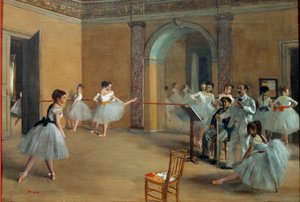 Vestíbulo de la Ópera en la calle Le Peletier