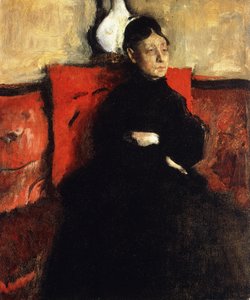 La Duquesa de Montejasi-Cicerale, c.1868 de Edgar Degas