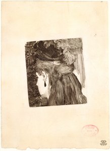 El Pendiente de Azabache, 1876-77 de Edgar Degas