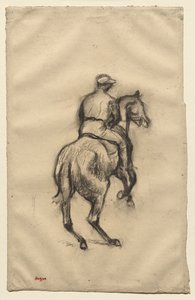 El Jinete, c.1885-1900 de Edgar Degas