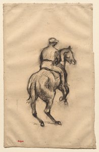 El jinete, c. 1885-1900 de Edgar Degas