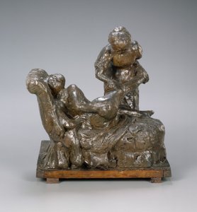 La Masajista, Grupo, mediados de 1890s de Edgar Degas