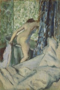 El baño matutino, 1887-90 de Edgar Degas