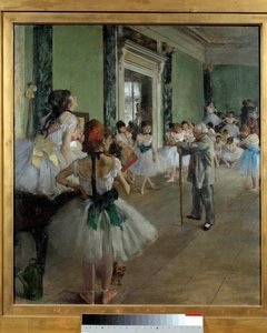 La clase de danza de Edgar Degas