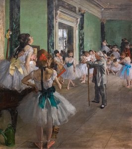 La clase de danza de Edgar Degas