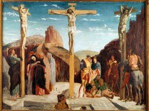 La versión impresionista de la pintura de Andrea Mantegna. de Edgar Degas