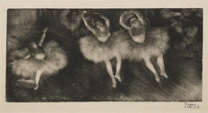 Tres Bailarinas de Ballet, c.1878 de Edgar Degas