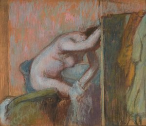 Toilette después del Baño de Edgar Degas