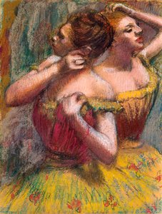Dos bailarinas, 1898-1899