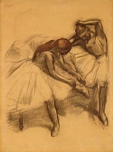 Dos bailarinas, 1905 de Edgar Degas