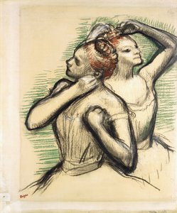 Dos bailarinas de Edgar Degas