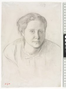 Victoria Dubourg, c.1866 de Edgar Degas