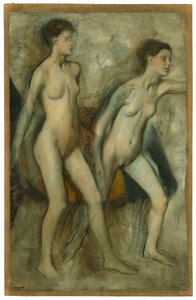 Jóvenes espartanas provocando a los chicos de Edgar Degas