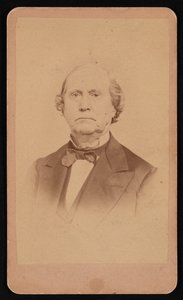 Retrato de Ezra Bartlett French 1810-1880, antes de 1880 de Edgar J Pullman