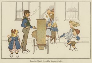 Londres (Este), el organillero de Edith Farmiloe