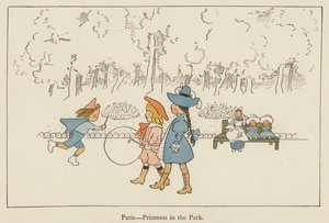 París, recato en el parque de Edith Farmiloe