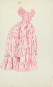 Vestido de compromiso de Edith Towner