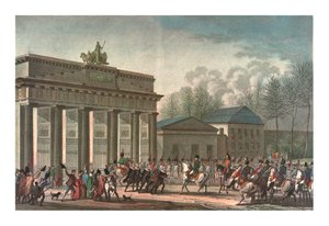 Entrada de los franceses en Berlín, 27 de octubre de 1806