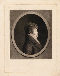 Retrato del director y compositor Gaspare Spontini 1774-1851 de Edme Quenedey