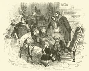Escenas de la vida parisina: el día de Año Nuevo de los padres