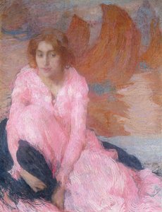 El vestido rosa, c.1898