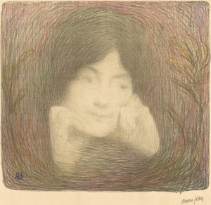 Mlle Moreno de la Comédie-Française, 1897 de Edmond François Aman Jean