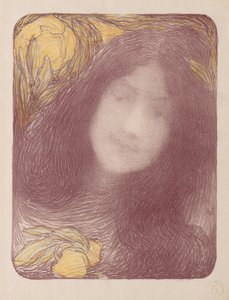 bajo las flores de Edmond François Aman Jean