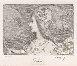 Venecia, 1892 de Edmond François Aman Jean