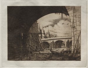 Arco del Puente de Notre Dame de Edmond Gosselin
