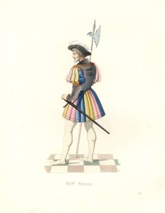 Guardia de Corps de Francisco I de Edmond Lechevallier Chevignard