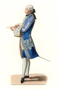 Charles Rosalie de Rohan Chabot (1740-1813), Conde de Jarnac, de una ilustración de Edmond Lechevallier-Chevignard, de 