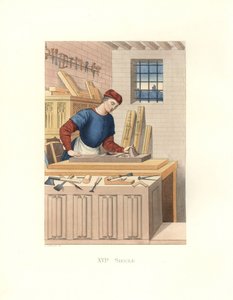 Artesano francés de Edmond Lechevallier Chevignard