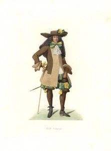 Caballero en traje ceremonial de Edmond Lechevallier Chevignard