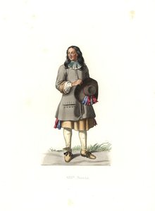 Campesino, Francia de Edmond Lechevallier Chevignard