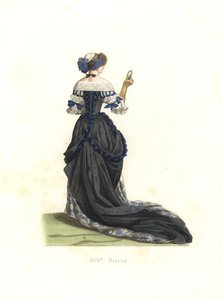 Mujer con traje de ciudad de Edmond Lechevallier Chevignard