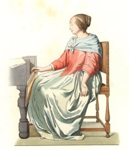 Mujer de calidad, Holanda de Edmond Lechevallier Chevignard