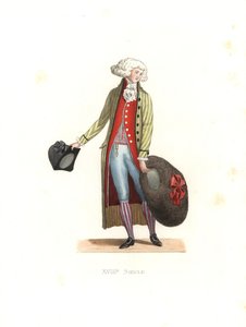 Joven a la moda de Edmond Lechevallier Chevignard