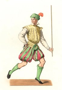 Lacayo francés de Edmond Lechevallier Chevignard