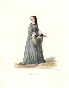 Dama de honor en la corte de Francisco I