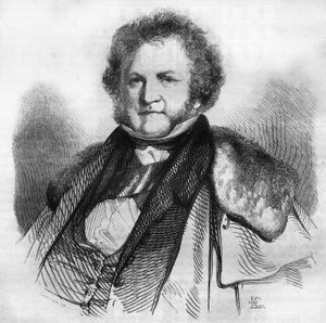 Retrato de Jean Jacques Sellon (1782-1839), filántropo, pacifista y político suizo, defensor de la abolición de la esclavitud y la pena de muerte. Grabado por Chevignard en 