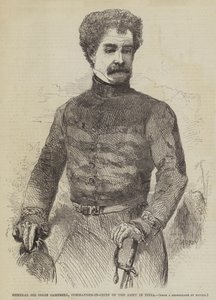 General Sir Colin Campbell, Comandante en Jefe del Ejército en India de Edmond Morin