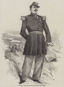 La Guerra, General Forey, el Héroe de Montebello de Edmond Morin